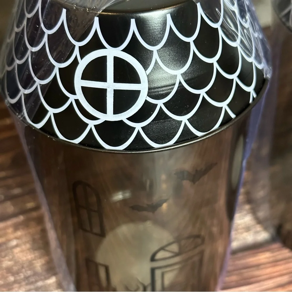 Target Bullseye Halloween Haunted House Glass Canister Set